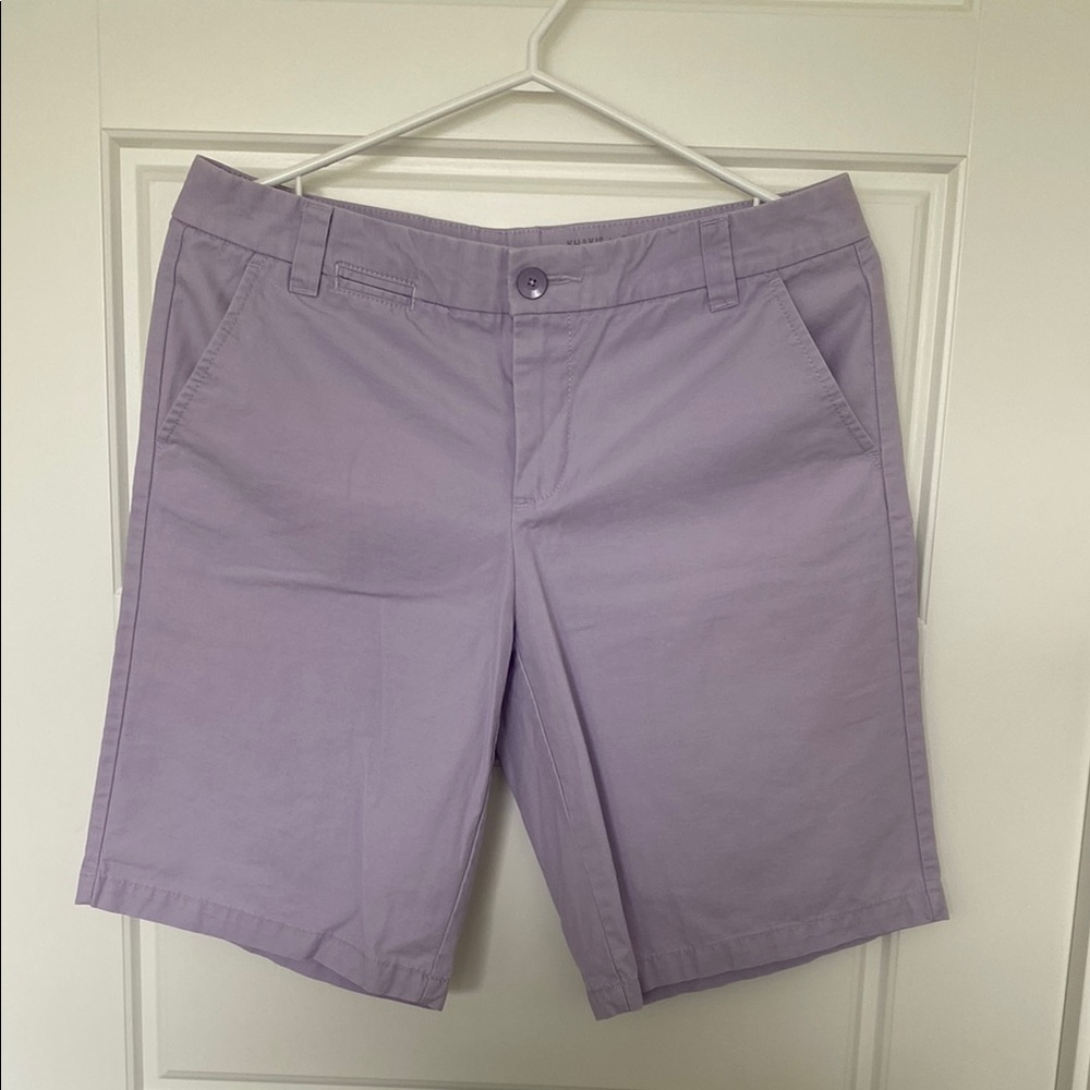 Gap Lavender roll up Shorts